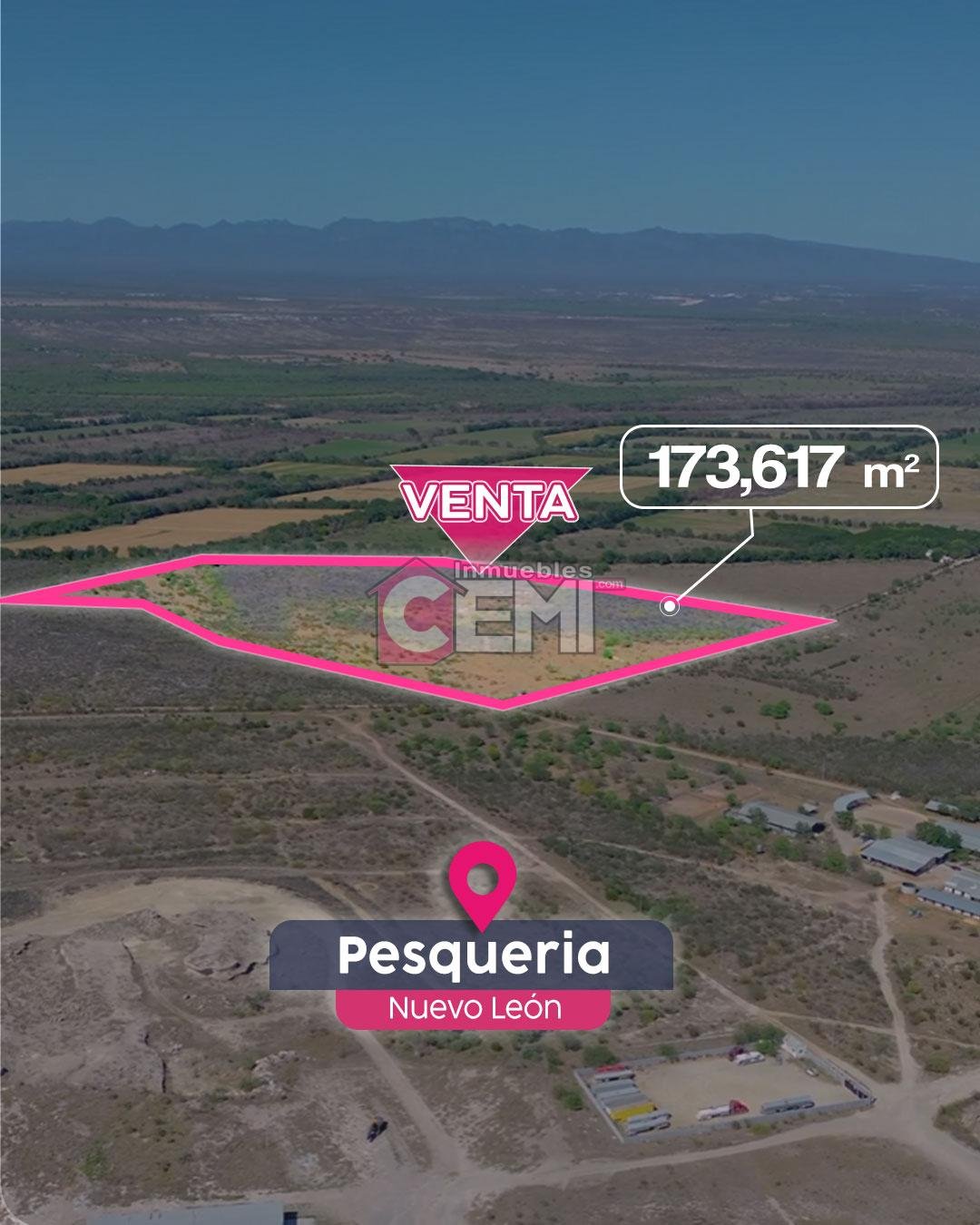 Terreno en venta, Pesqueria, Nuevo León. Idea para parque industrial, fraccionarmiento, sobre el periferico con conexion a carretera pesqueria - los ramones. logistica, industria, rios cercanos y agricola