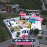 Quinta en venta en Villas del Norte en Cienega de Flores. Terreno en venta con casa en obra gris en venta. Cienega de flores. fraccionamiento privado