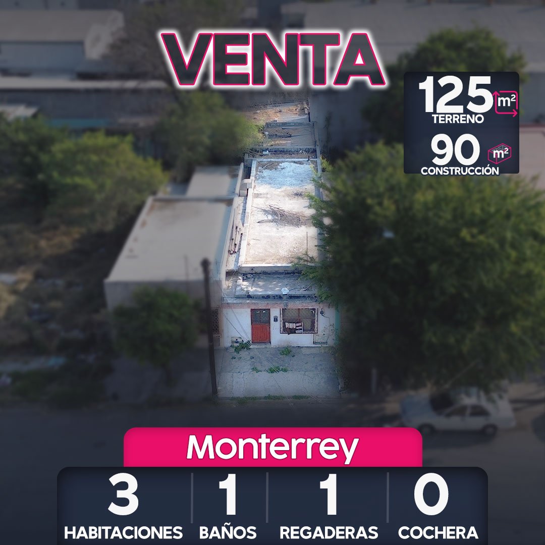 COLONIA HIDALGO EN MONTERREY CASA EN VENTA, HIDALGO MONTERREY EN VENTA, EN VENTA CASA EN MONTERREY, TERRENO EN VENTA EN MONTERREY